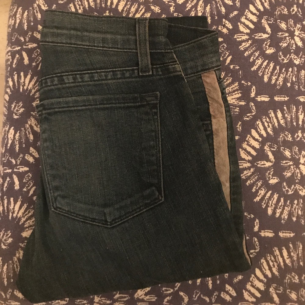 JBrand NWOT Kacie Skinny Jeans (w Suede stripes)